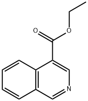 4-异喹啉甲酸乙酯,50741-47-4,结构式