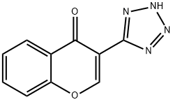 3-(1H-TETRAZOL-5-YL)-4H-CHROMEN-4-ONE Structure