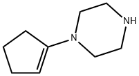 Piperazine, 1-(1-cyclopenten-1-yl)- (9CI)|