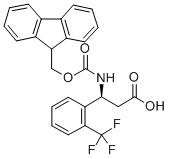 FMOC-(S)-3-AMINO-3-(2-TRIFLUOROMETHYL-PHENYL)-PROPIONIC ACID