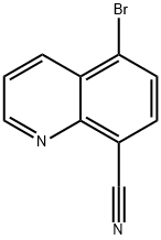 5-溴喹啉-8-甲腈,507476-70-2,结构式