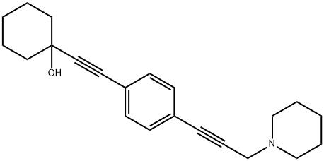 1-[[p-(3-피페리디노-1-프로피닐)페닐]에티닐]시클로헥산올