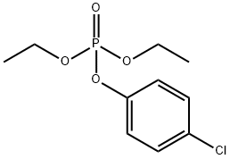 Phosphoric acid (4-chlorophenyl)diethyl ester Structure