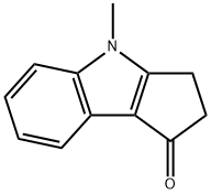 4-METHYL-3,4-DIHYDRO-2H-CYCLOPENTA[B]INDOL-1-ONE Structure