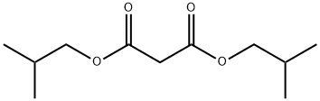 丙二酸二异丁酯, 50780-99-9, 结构式
