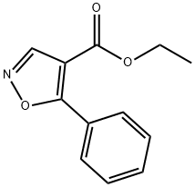 ETHYL 5-PHENYL-1,2-OXAZOLE-4-CARBOXYLATE, 50784-69-5, 结构式