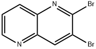 2,3-DIBROMO[1,5]NAPHTHYRIDINE Struktur