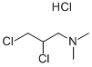 2,3-dichloro-N,N-dimethyl-propan-1-amine Structure