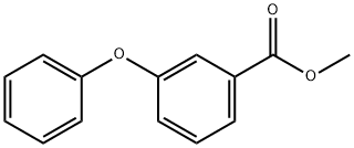 3-フェノキシ安息香酸メチル 化学構造式