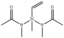 甲基乙烯基双(N-甲基乙酰氨基)硅烷,50791-87-2,结构式