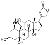 烏巴配基, 508-52-1, 结构式