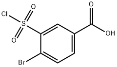 4-BROMO-3-CHLOROSULFONYL-BENZOIC ACID price.