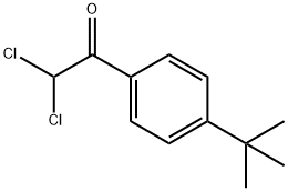 2,2-dichloro-1-[4-(1,1-dimethylethyl)phenyl]ethan-1-one Structure