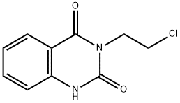 3-(2-CHLOROETHYL)-2,4(1H,3H)-QUINAZOLINEDIONE Struktur