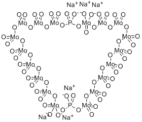 2,18-PHOSPHOMOLYBDIC ACID SODIUM SALT Struktur