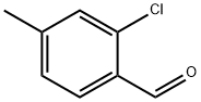 2-クロロ-4-メチルベンズアルデヒド 化学構造式