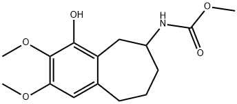 2,3-Dimethoxy-6-(methoxycarbonylamino)-6,7,8,9-tetrahydro-5H-benzocyclohepten-4-ol Struktur