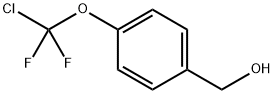 4-(氯二氟甲氧基)苯基]甲醇 结构式