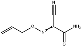 Acetamide,  2-cyano-2-[(2-propenyloxy)imino]-  (9CI) Struktur