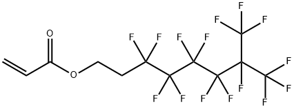 3,3,4,4,5,5,6,6,7,8,8,8-十二氟-7-(三氟甲基)丙烯酸辛酯,50836-65-2,结构式
