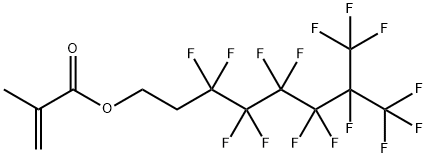 メタクリル酸1H,1H,2H,2H-パーフルオロ-7-メチルオクチル 化学構造式