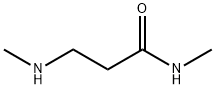 N-甲基-3-(甲氨基)丙酰胺 结构式