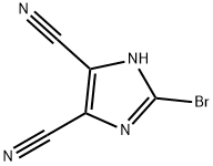 2-BROMO-1H-IMIDAZOLE-4,5-DICARBONITRILE Struktur