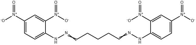 GLUTARALDEHYDE 2,4-DINITROPHENYLHYDRAZONE Structure