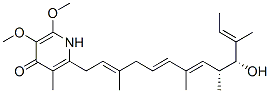 5085-85-8 2-[(2E,5E,7E,9R,10R,11E)-10-hydroxy-3,7,9,11-tetramethyl-trideca-2,5,7,11-tetraenyl]-5,6-dimethoxy-3-methyl-1H-pyridin-4-one