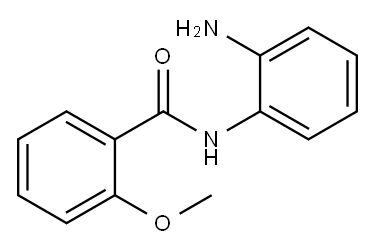 N-(2-aminophenyl)-2-methoxybenzamide 结构式