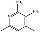 4,6-二甲基-2,3-吡啶二胺 结构式