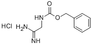 Carbamicacid,(2-amino-2-iminoethyl)-,phenylmethylester,monohydrochloride Structure