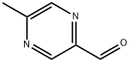 5-メチル-2-ピラジンカルブアルデヒド 化学構造式