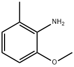 2-メトキシ-6-メチルアニリン 化学構造式