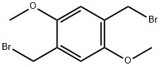 Benzene, 1,4-bis(bromomethyl)-2,5-dimethoxy- Struktur