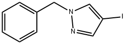 1-苄基-4-碘-1H-吡唑, 50877-42-4, 结构式