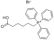 5-羧基戊基-三苯基溴化磷, 50889-29-7, 结构式
