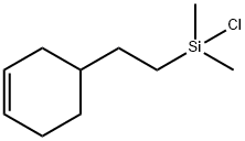 氯[2-(3-环己烯-1-基)乙基]二甲基硅烷 结构式