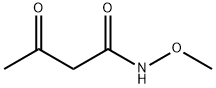 Butanamide, N-methoxy-3-oxo- (9CI) Structure