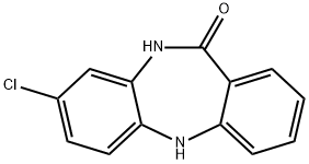 8-氯-5,10-二氢-11H-二苯并[b,e][1,4]二氮杂卓-11-酮,50892-62-1,结构式