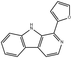 1-(2-Furyl)-pyrido(3,4-b)indole,50892-81-4,结构式