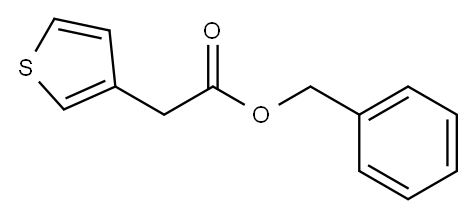 benzyl 3-thienylacetate Struktur