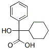 CYCLOHEXYL-HYDROXY-PHENYL-ACETIC ACID Structure