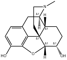 ジヒドロモルフィン 化学構造式