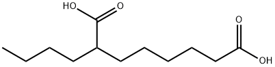 2-ブチルオクタン二酸 化学構造式