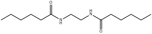 N,N'-Ethylenebis(hexanamide) Struktur