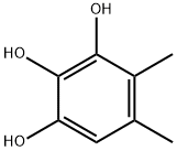 4,5-Dimethyl-1,2,3-benzenetriol Struktur