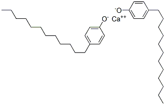 calcium 4-dodecylphenolate 结构式