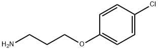 3-(4-クロロフェノキシ)プロピルアミン 化学構造式
