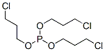 tris(chloropropyl) phosphite Struktur